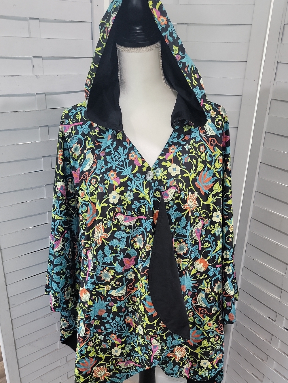 Raincaper Reversible Rain Cape One Size Fits Most